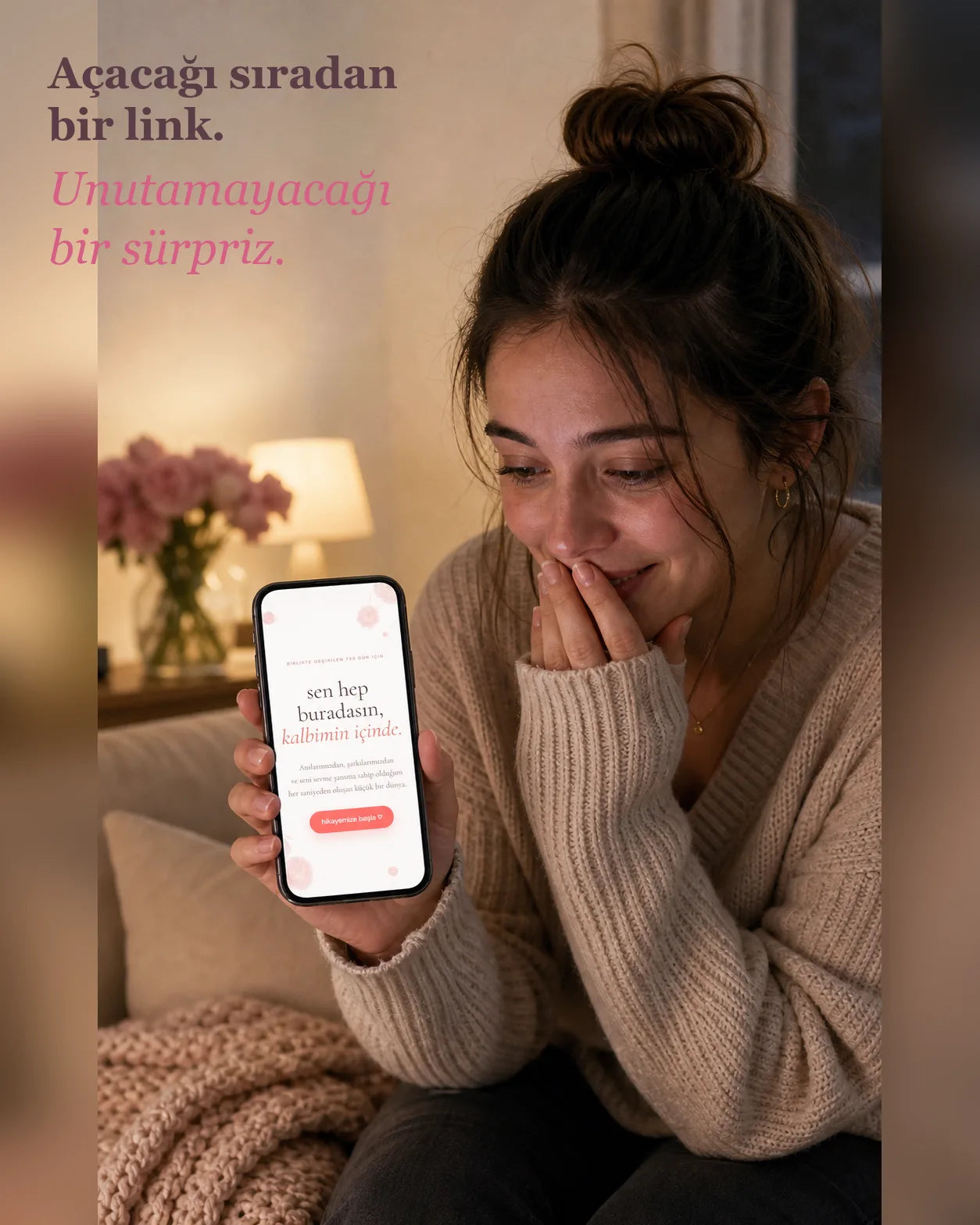 Sevgiliye Özel Web Sitesi