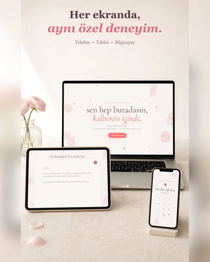 Sevgiliye Özel Web Sitesi