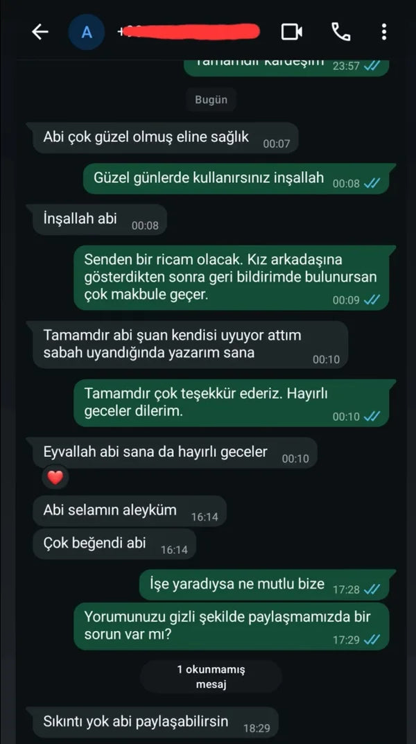 Müşteri Yorumu
