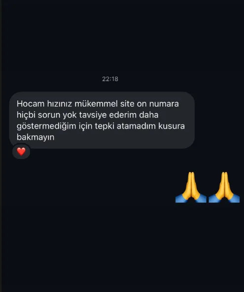 Müşteri Yorumu